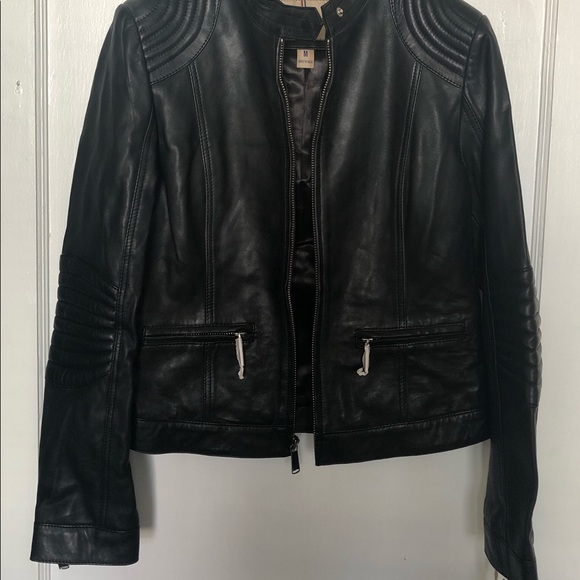 🛑 Wilsons Leather Vintage USA Fitted Jacket - M - Picture 6 of 8